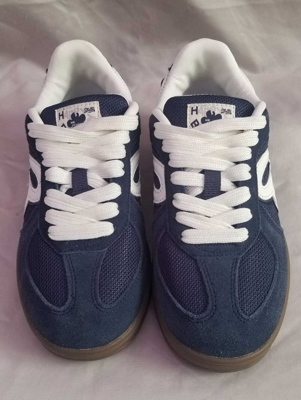 Rare HBD x We Flower Unisex Retro Court Classic Sneakers Happy Birds Day -18